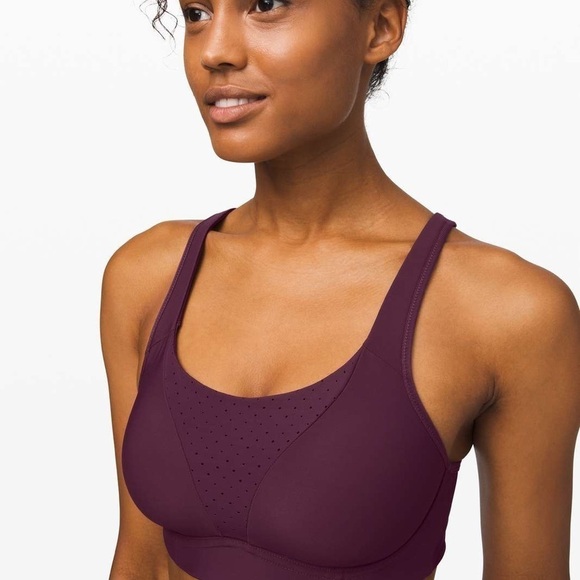 Lululemon Run Times Sports Bra Arctic Plum - Picture 1 of 9